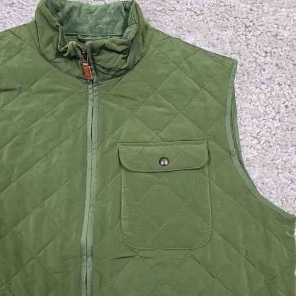 Vineyard Vines Mens Quilted Chore Vest Size XL Military Preppy Outdoor Classic - Picture 3 of 12